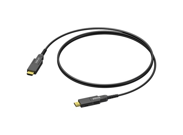 Procab CLV220A HDMI 4K 2160p 20m Fiberoptisk HDMI 2.0 kabel 4:4:4 