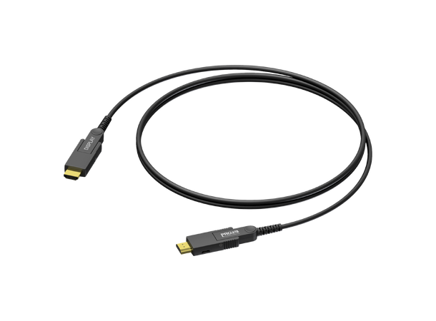 Procab CLV220A HDMI 4K 2160p Fiberoptisk HDMI 2.0 kabel 4:4:4 