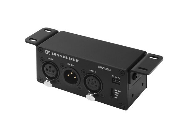 Sennheiser MAS 133 XLR switch box For integrerte mikrofoner 