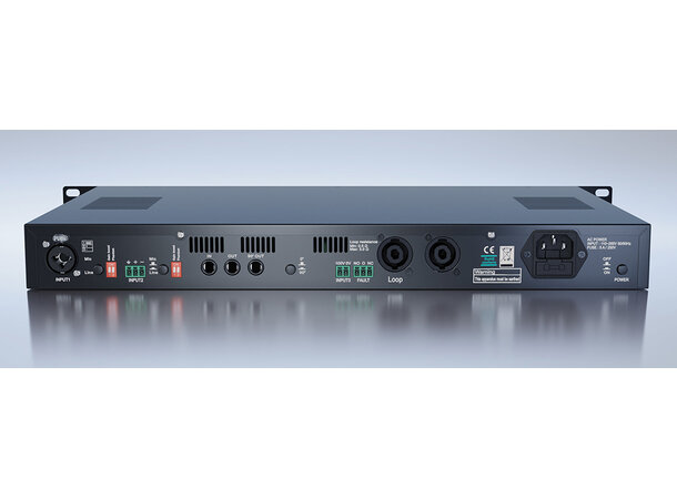 Audioropa PRO LOOP NX15 LOS forsterker Teleslyngeforsterker, 2x 14 A (RMS) 