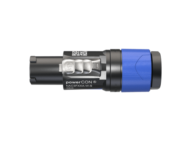 Neutrik NAC3FXXA-W powerCON, power IN 6-12mm eller 10-16mm kabeltykkelse. 20A 