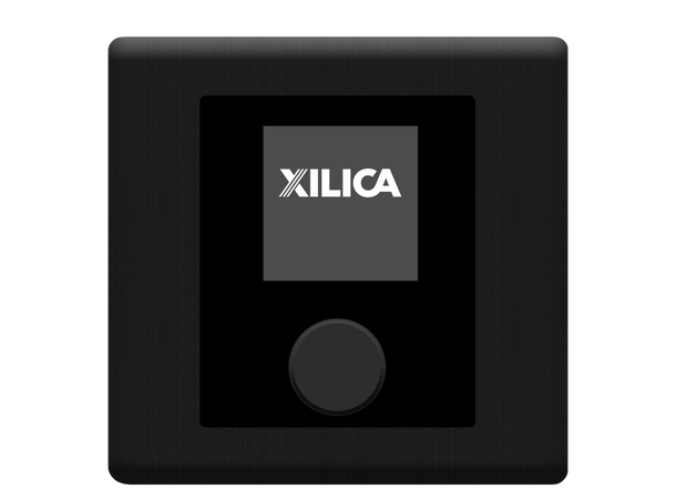 Xilica Solaro XWP kontrollpanel sort 1,5" OLED med rotary switch 