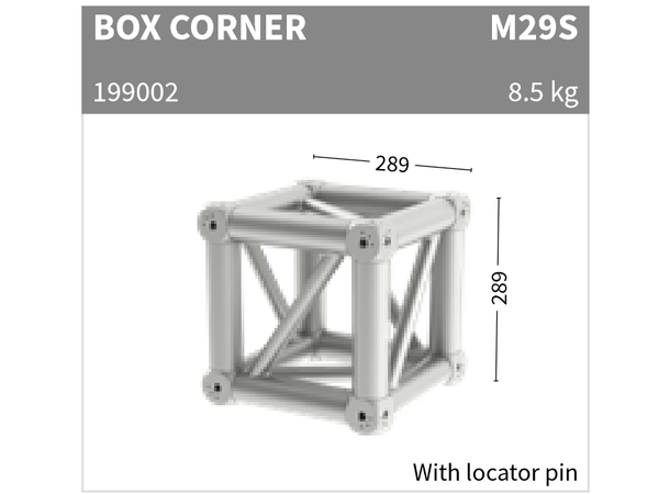 Sixty82 M29S Box corner 3 farger 