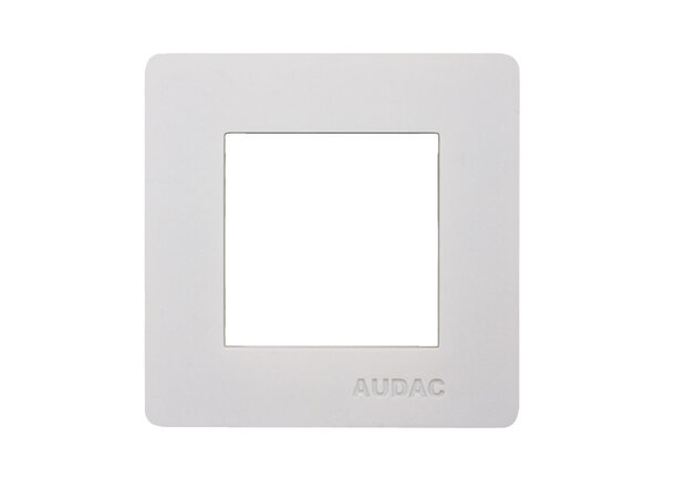 Audac CF45S/W Hvit Ramme til montering av 45x45mm paneler 
