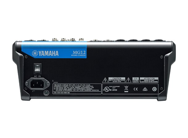 Yamaha MG12 6 Mic/12 linje inn. 4 mono/4 stereo. 