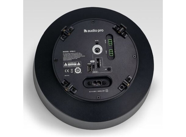 audiopro SPW-5 trådløs høyttaler svart Trådløs høyttaler utendørs/innendørs 
