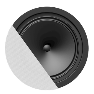 Audac CENA812 takhøyttaler, to farger Innfellingshøyttaler 12W/6W@100V