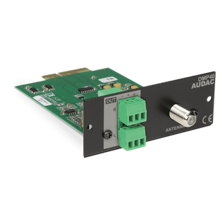 Audac DMP42 DAB/DAB+ & FM tuner module Modul til XMP40/MFA serie
