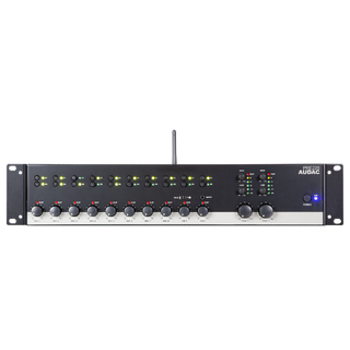 Audac PRE220 19" mikser med Bluetooth® 10 inn/2 ut