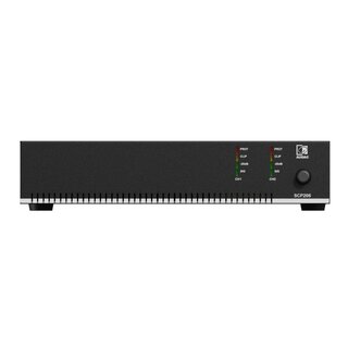 Audac SCP206 2 kanals forsterker 2 x 60W @ 4 Ohm - 120W @ 70/100V
