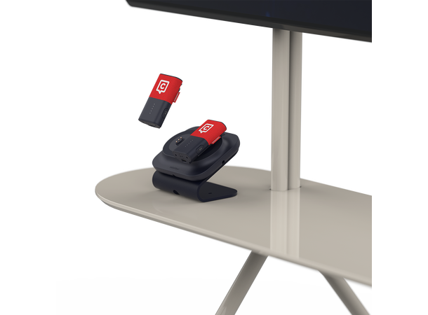 Catchbox Plus PRO Custom 1x Clip Dante. Valgfri farge & logo. Lader 