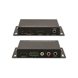 FS HDMI Audio De-embedder HDMI in - HDMI + RCA + COAX + BAL.Audio