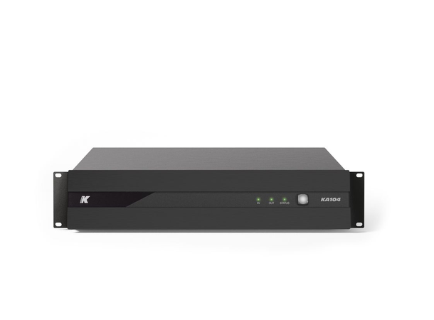K-Array Kommander KA104 4x 2500W (4 Ohm) Forsterker med DSP, Dante™ Ready 