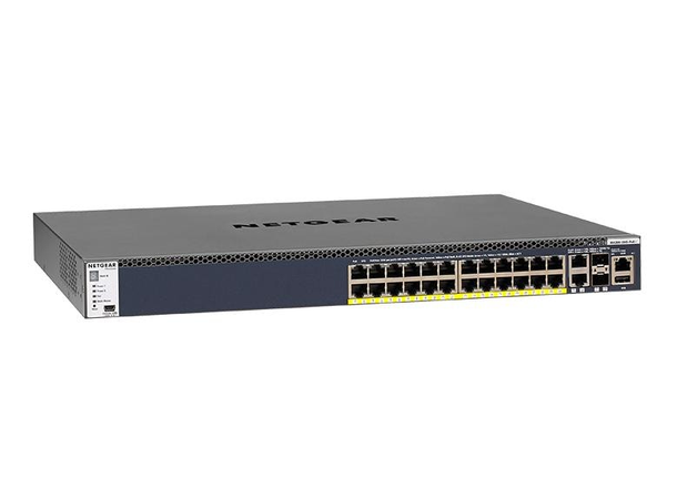 NETGEAR AV Line M4300-28G-PoE+1000W 24x1G PoE+ 630W, 2x10G, 2xSFP+ Managed 