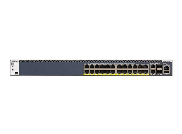 NETGEAR AV Line M4300-28G-PoE+1000W 24x1G PoE+ 630W, 2x10G, 2xSFP+ Managed 