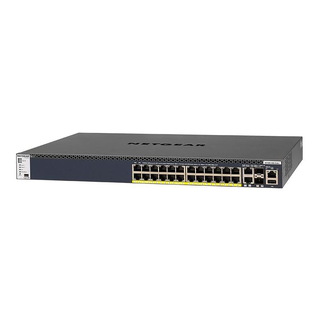 NETGEAR AV Line M4300-28G-PoE+1000W 24x1G PoE+ 630W, 2x10G, 2xSFP+ Managed