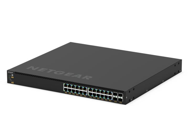 NETGEAR AV Line M4350-24G4XF-PoE+ 648W 24x1G PoE+ 4xSFP+ Managed Switch 