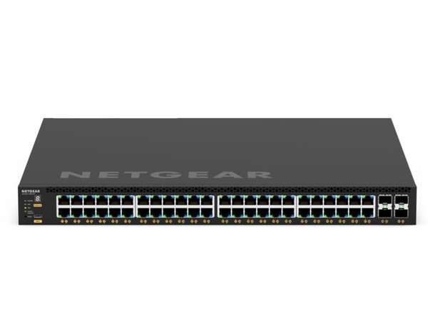 NETGEAR AV Line M4350-44M4X4V 44x2.5G, 4x10G PoE++ Managed Switch 