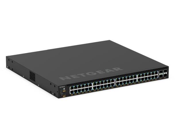 NETGEAR AV Line M4350-44M4X4V 44x2.5G, 4x10G PoE++ Managed Switch 