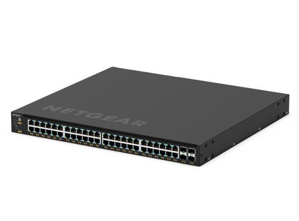 NETGEAR AV Line M4350-44M4X4V 44x2.5G, 4x10G PoE++ Managed Switch 