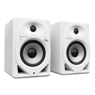 Pioneer DJ DM-50D-BT-W (hvit) 5" Monitor (par), Bluetooth