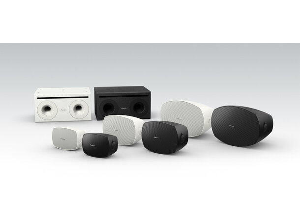 Pioneer Professional Audio vegghøyttaler 8" passiv, IP54, selges i par 