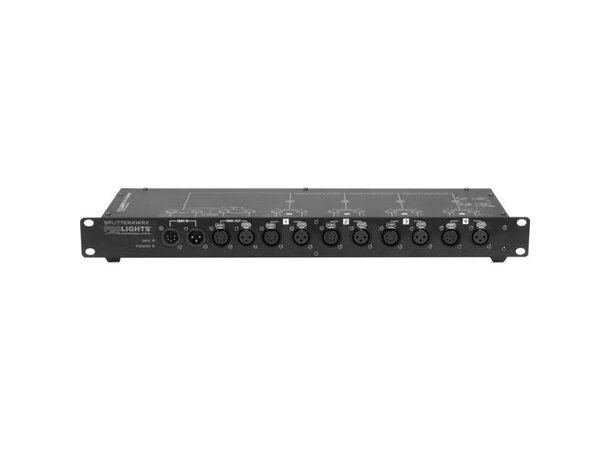 ProLights DMX-Splitter 4WRK-ML 4-ways with 1 input and 4 outputs 