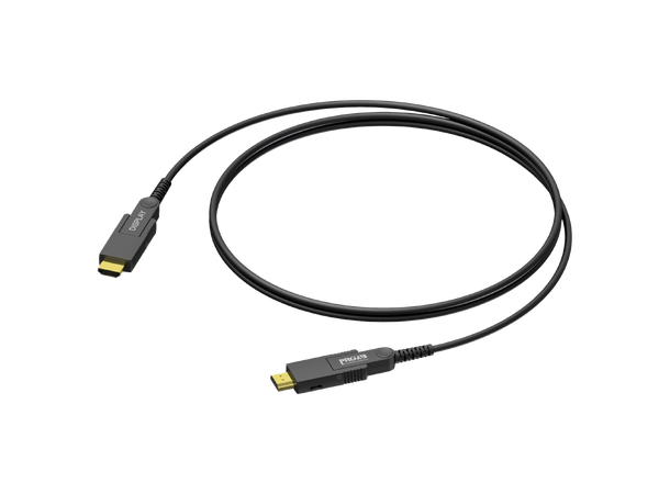 Procab CLV220A HDMI 4K 2160p 20m Fiberoptisk HDMI 2.0 kabel 4:4:4 