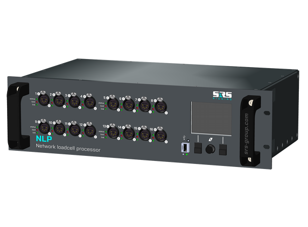 SRS Load Cell interface (16 kanaler) for 16x Loadcell 