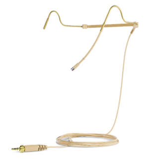 Sennheiser HS 2 BE EW Mik Beige B-VARE med 3,5mm minijack for EW