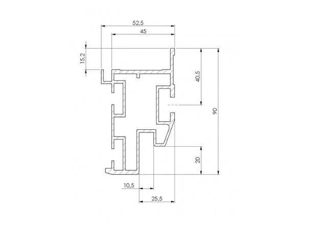 Sixty82 Stage82 module M 200x100cm, naturlig tre 