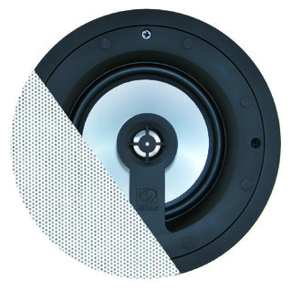 Audac GLC08I/W Hvit grill for CELO8. Med logo