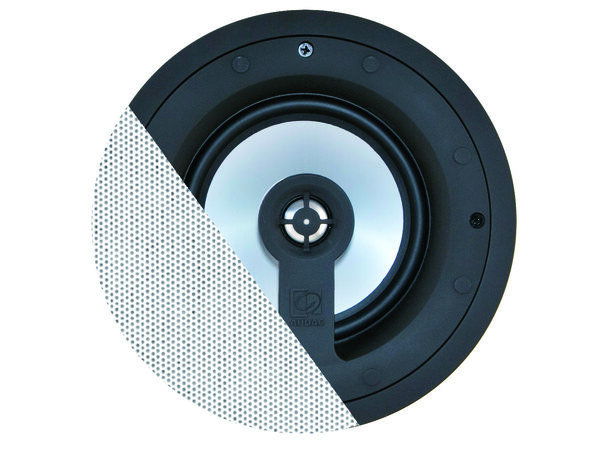 Audac GLC08I/W Hvit grill for CELO8. Med logo 
