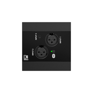 Audac NWP320 Dante™/AES67, 2 x XLR + 3.5 mm jack + BT