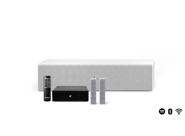 K-Array Azimut Professional sound system White, Bluetooth, Wi-Fi, Spotify Connect
