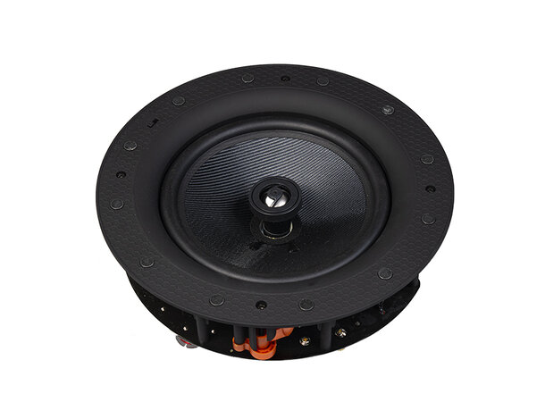 KGEAR GCF8W 8" In-ceiling/In-wallspeaker 8" Two way 8Ohm Speaker White 