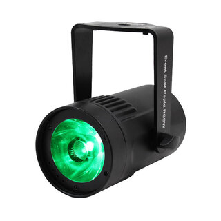 LEDJ 15W LED Eventspot Rapid RGBW, W-DMX med 10 og 45 grader linse
