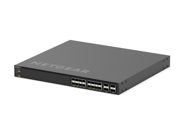 NETGEAR AV Line M4350-16V4C 16xSFP28 25G og 4xQSFP28 100G Managed 