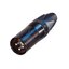 Neutrik 3 pin XLR Han Sort Loddefri Han XLR sort