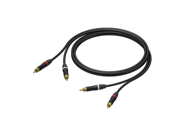 PRA800 RCA til RCA 2x RCA/Cinch male - Ultraflex 