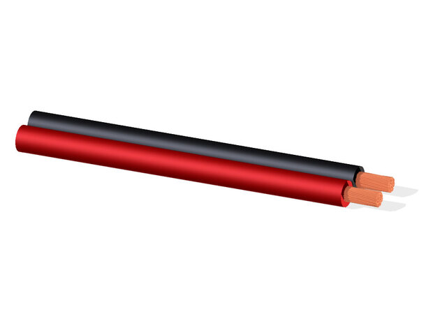Procab ALS15-ECA/1 CPR Speaker cable red/ black 2x1.5mm² 100m 