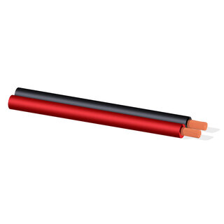Procab ALS15-ECA/1 CPR Speaker cable red/ black 2x1.5mm² 100m