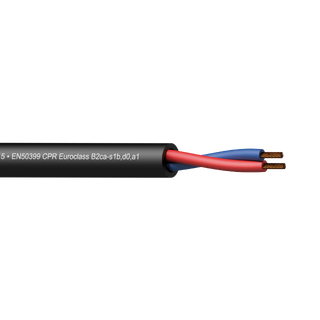 Procab CLS215-B2CA 2x1.5mm² 100M Flamoflex høyttalerkabel AWG16 B2ca-s