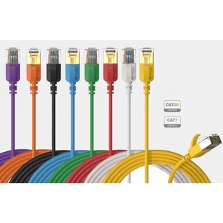Procab CSD560, CAT6A Slimline nettverkskabel, U/UTP