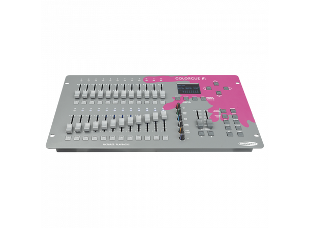 Showtec ColorCue 3 DMX Kontroller 144 Ch, 24-fader, 6-color LED 