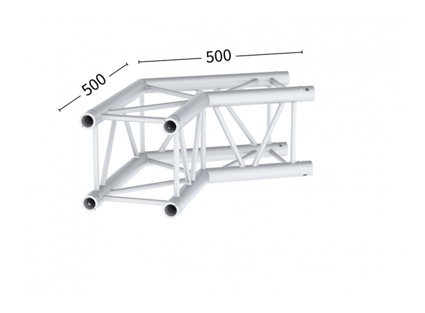 Sixty82 MS29S-C204 2 veis 120 grader Firkant 29x29cm 120 graders hjørne 