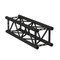 Sixty82 TPM29S Firkant 29x29cm Sort matt, 71 cm