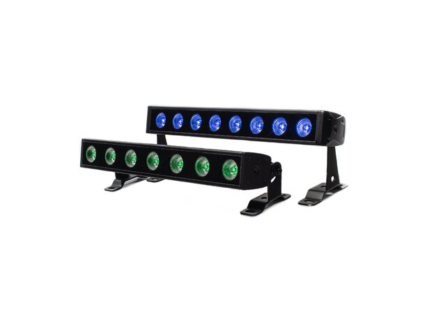 SnowARC Bar Quad 8 8x5W RGBW, IP65,OLED Touch Display, RDM