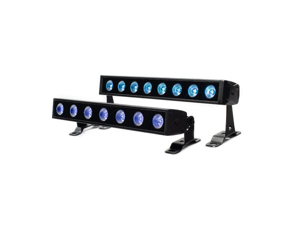 SnowARC Bar Quad 8 8x5W RGBW, IP65,OLED Touch Display, RDM