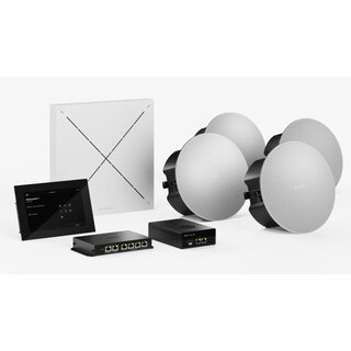 Xilica x Sennheiser Large Room Kit Stort møteromsoppsett m/Dante™